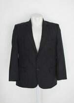 Blazer garbo masculina cinza escuro