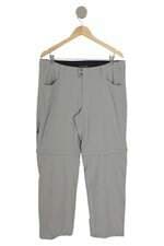 calça vira bermuda Columbia masculina cinza