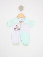 macaquinho kids estampado com bordado