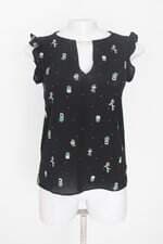 blusa renner feminina preta