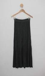 saia NK Store feminino cinza
