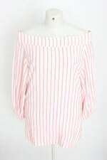 vestido ana hickmann feminino listrado com forro