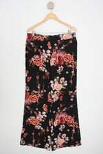 calça de tecido C&A feminina estampada 
