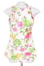 blusa Iorane feminina estampada com recortes
