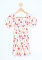 vestido renner kids estampada 