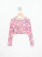 blusa cropped riachuelo kids estampada 