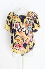 blusa enjoy feminina floral
