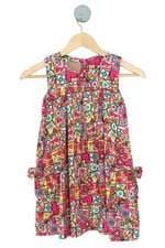 vestido kids colorido