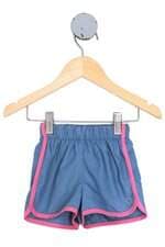 shorts Riachuelo kids azul com hotfix