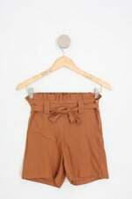 shorts juvenil marrom