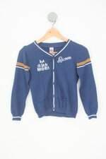 cardigan tip top kids azul com bordado