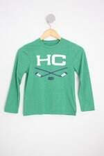 camiseta tip top kids verde com silk