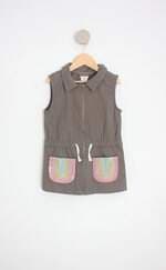 Colete max studio kids verde