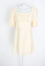 vestido zara feminino amarelo com forro