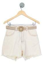 shorts reisen feminino off white com cinto