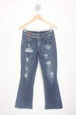 calça jeans equus feminina azul