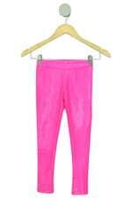 calça de tecido papillon kids rosa