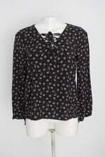 blusa manga longa fiyalady feminina estampada com barra mullet