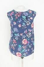 regata talbots feminina estampada com pregas