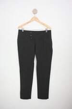 calça de tecido mar negro feminina preta