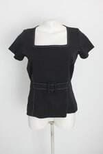 blusa ellen brook feminina preta