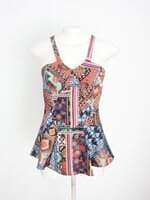 regata tvz feminina estampada