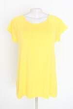 blusa básica C&A feminina amarela