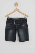 bermuda for girls feminina azul
