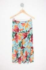 saia renner feminina colorida com ajuste por elástico e brilho