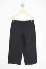 calça de tecido zara feminina preta