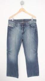 calça jeans diesel masculina azul