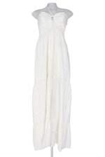 vestido C&A feminino off white com forro
