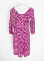 vestido fit feminino estamapado