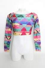 top de biquíni renner kids estampado