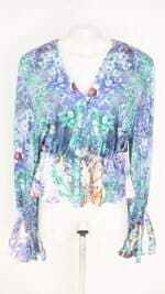 blusa lanca perfume feminina estampada