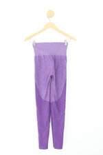 calça legging feminina roxa