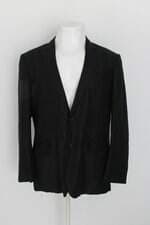 paletó cubavera masculino preto com ombreira