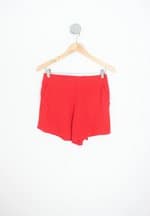 shorts feminino vermelho