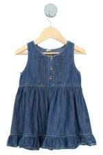 vestido jeans mud kingdom kids azul