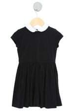 vestido Ralph Lauren kids preto com forro