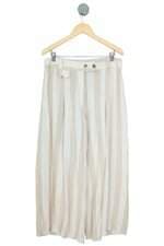 calça de tecido peahi feminina bege