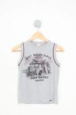 regata kids estampada com bordado