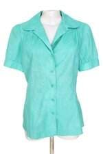 camisa cia da moda feminina azul