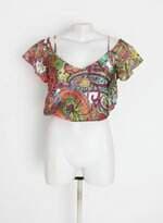 blusa feminina estampada