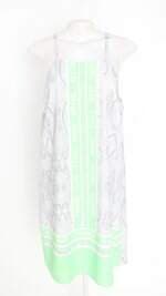 vestido feminino estampado com forro