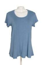 blusa feminina questão de ser azul