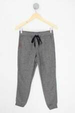 calça de tecido ogochi juvenil cinza