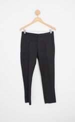 calça de tecido feminina preta