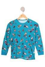 conjunto de pijama chilique da mamãe kids estampado 