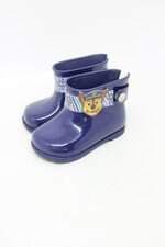 bota kids azul com aplique